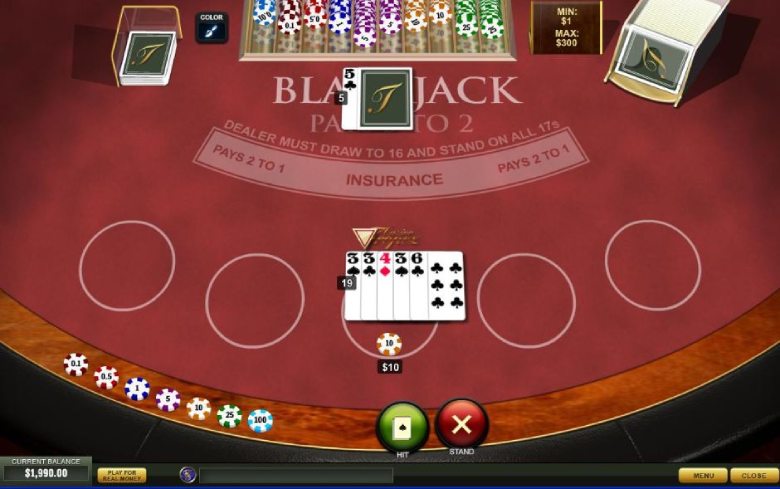 Reglas del blackjack